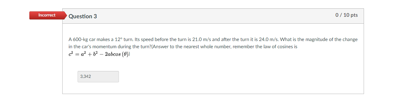 Solved Incorrect Question 10 0 / 10 pts Find the magnitude. | Chegg.com