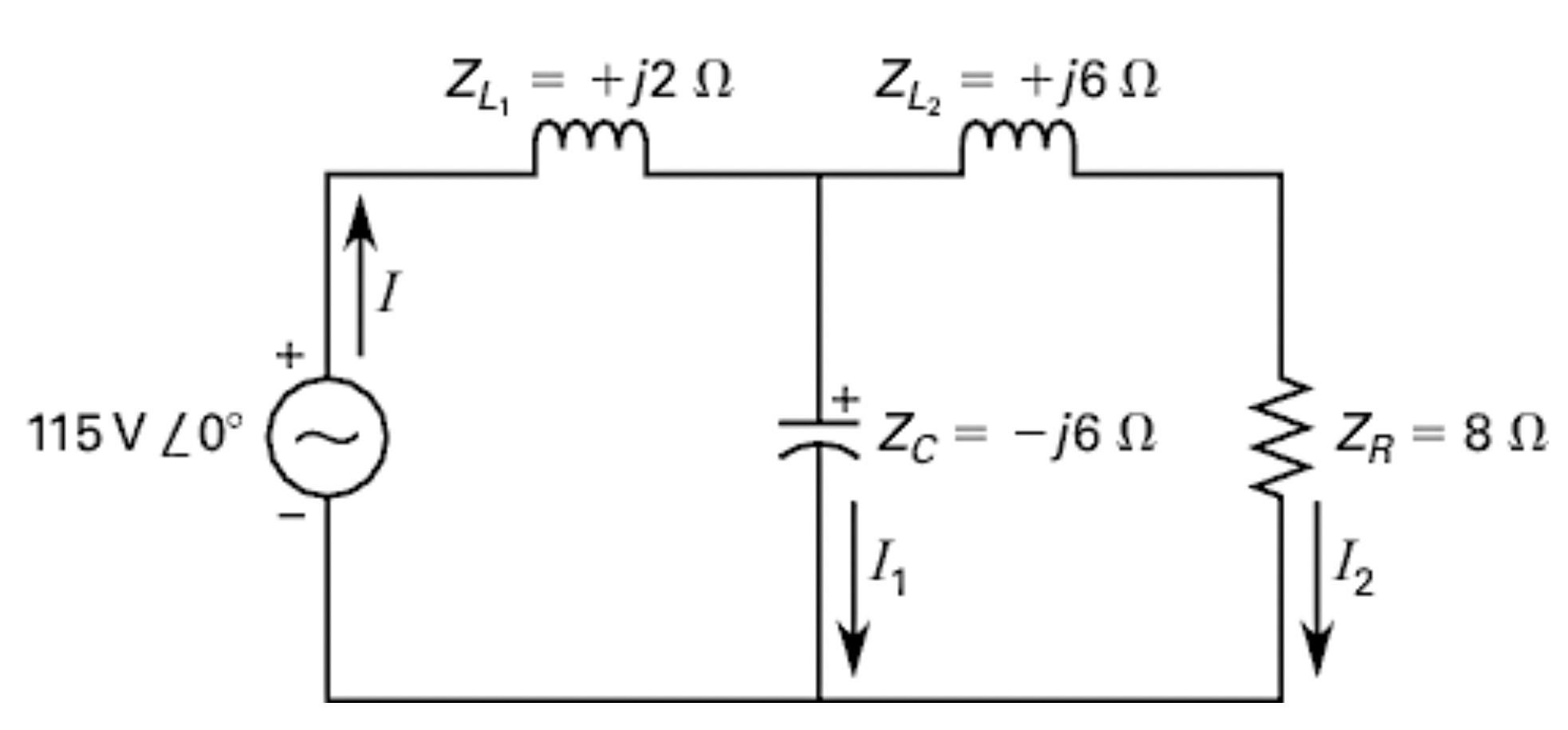 Solved What is the equivalent impedance in Ohms attached | Chegg.com