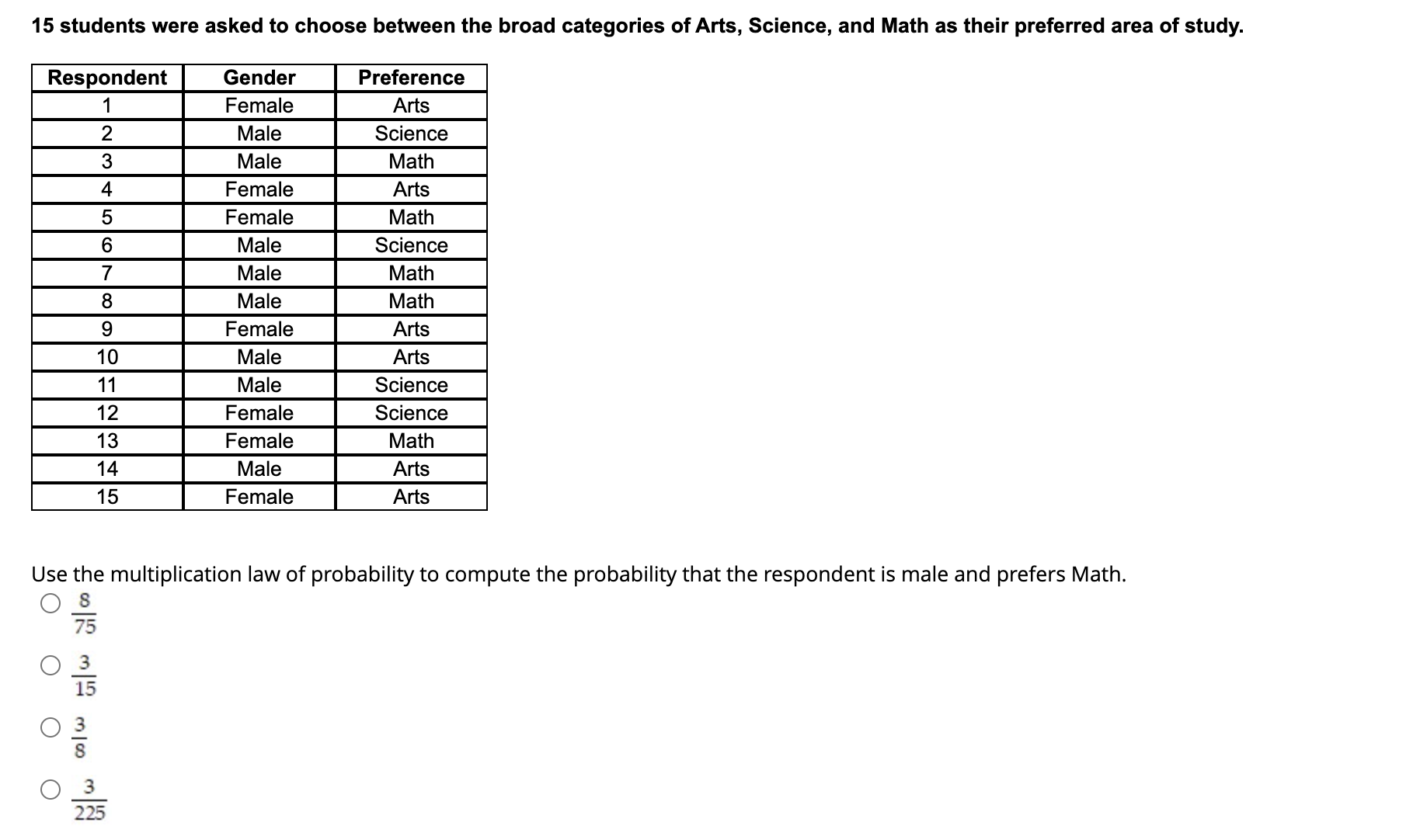 Solved Use the multiplication law of probability to compute