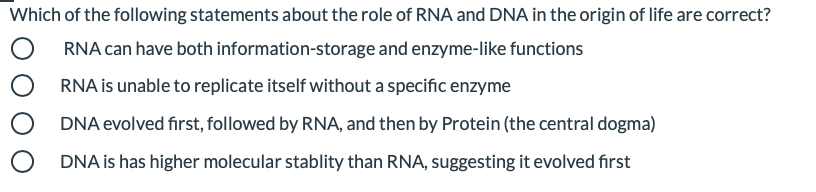 Solved Which of the following statements about the role of | Chegg.com