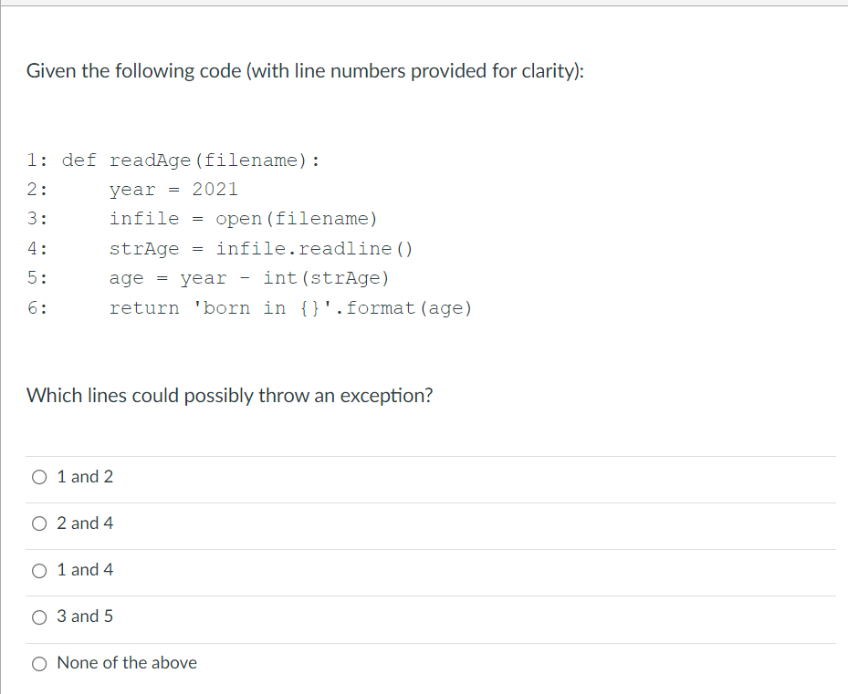 solved-given-the-following-code-with-line-numbers-provided-chegg