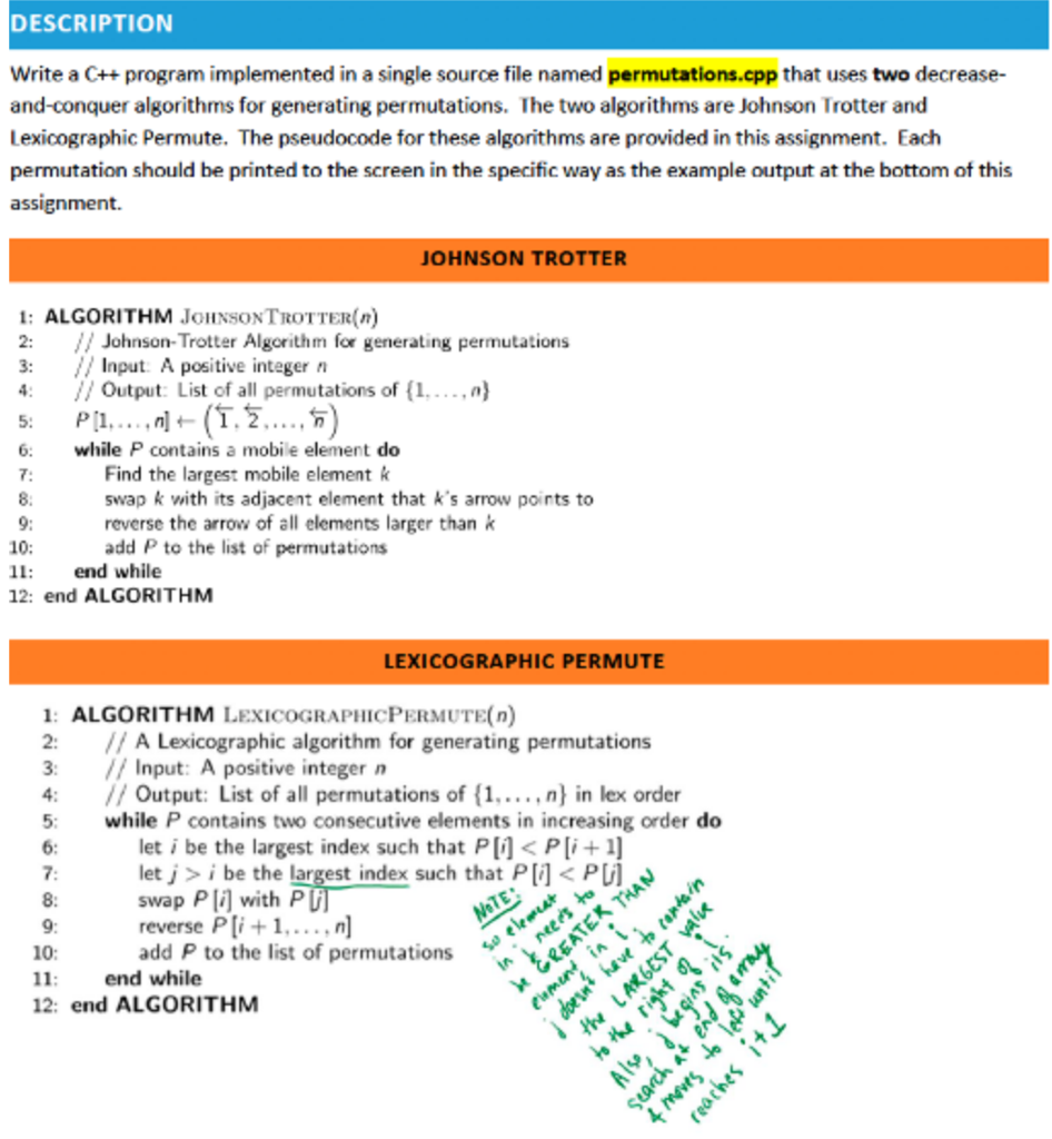 Solved DESCRIPTION Write a C++ program implemented in a | Chegg.com