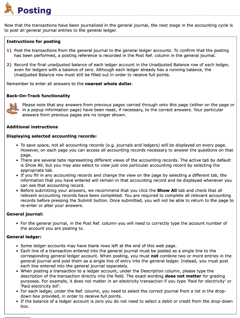 Solved Posting Now that the transactions have been | Chegg.com