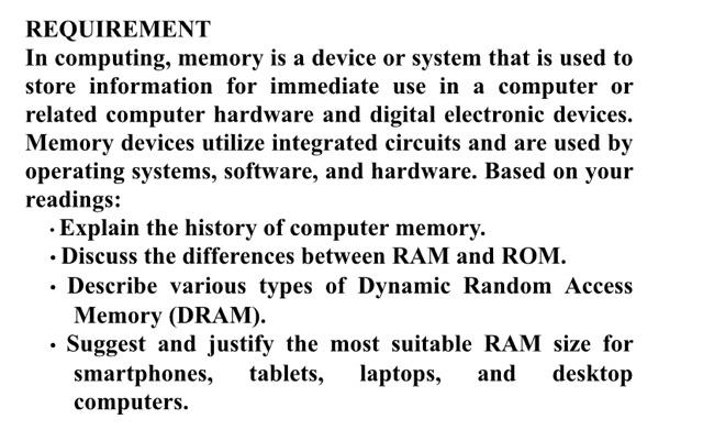 RAM vs ROM: What's the Difference? - History-Computer