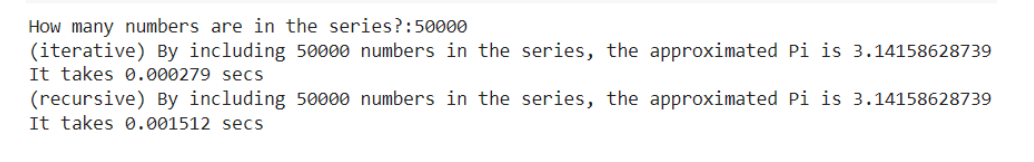 Solved C++ program 1. Pi (π) The value is approximately | Chegg.com