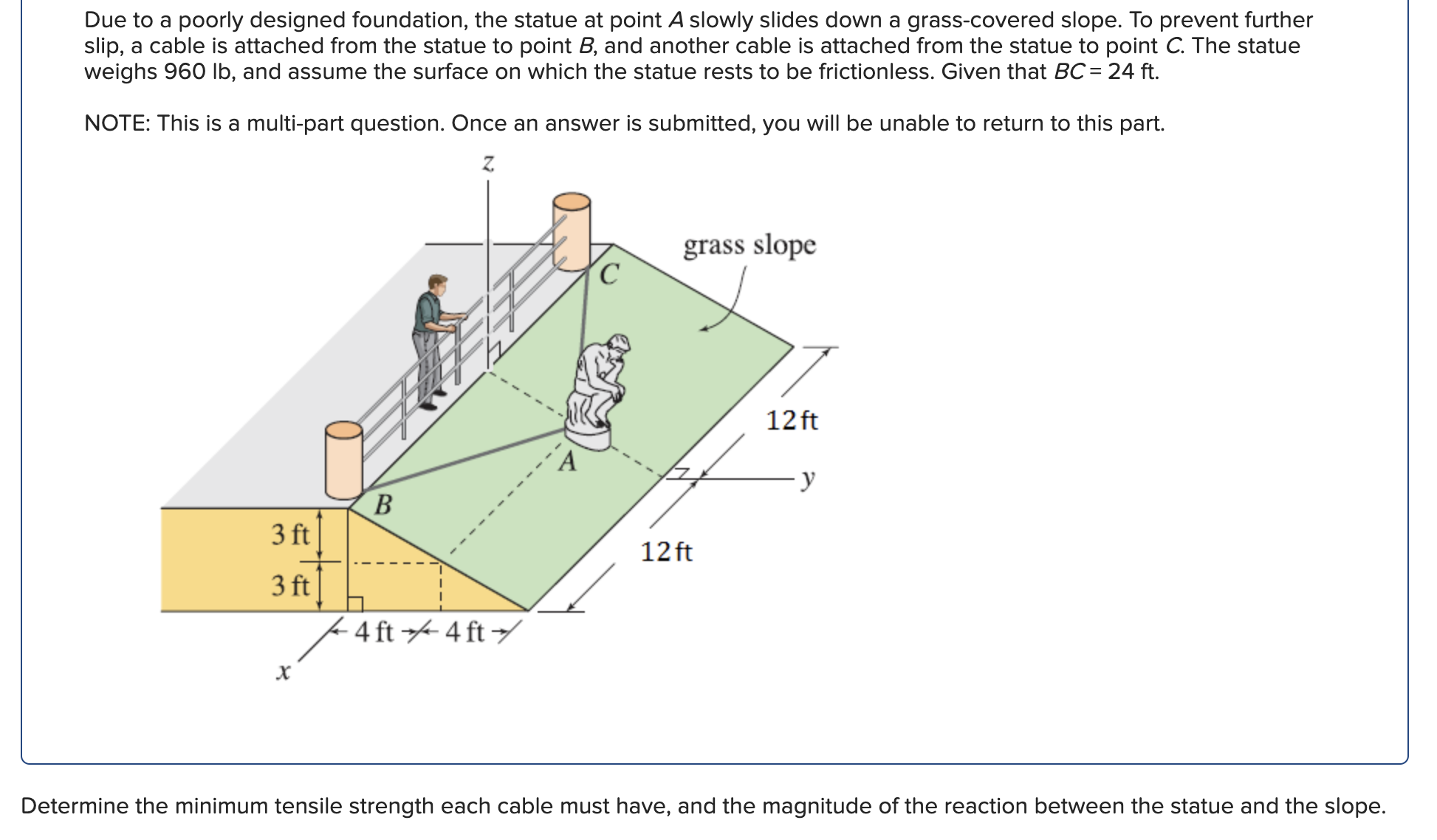 Solved I have the correct values for Fab and Fac, but | Chegg.com