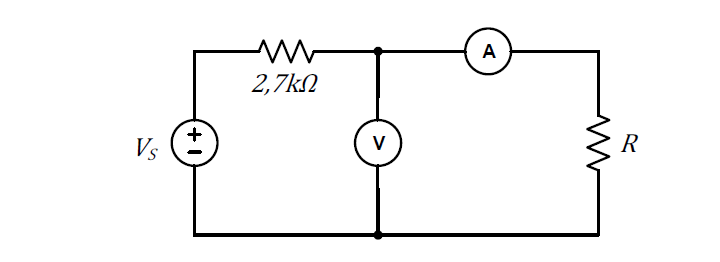 Solved D W 2,7k12 W Vs +1 V R R [ΚΩ] 15 3,9 2,7 1,8 1 0,39 