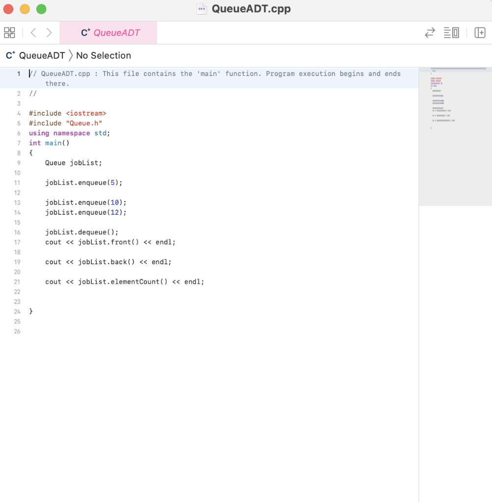 Implement the following functions: void shift(); // | Chegg.com