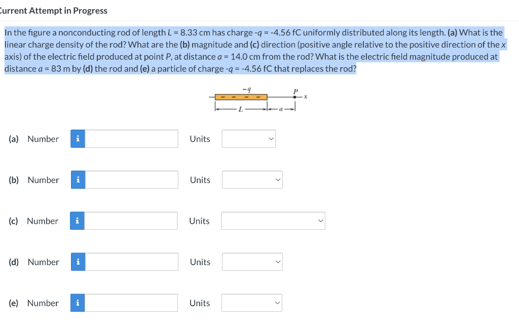 Solved Current Attempt in Progress In the figure a | Chegg.com