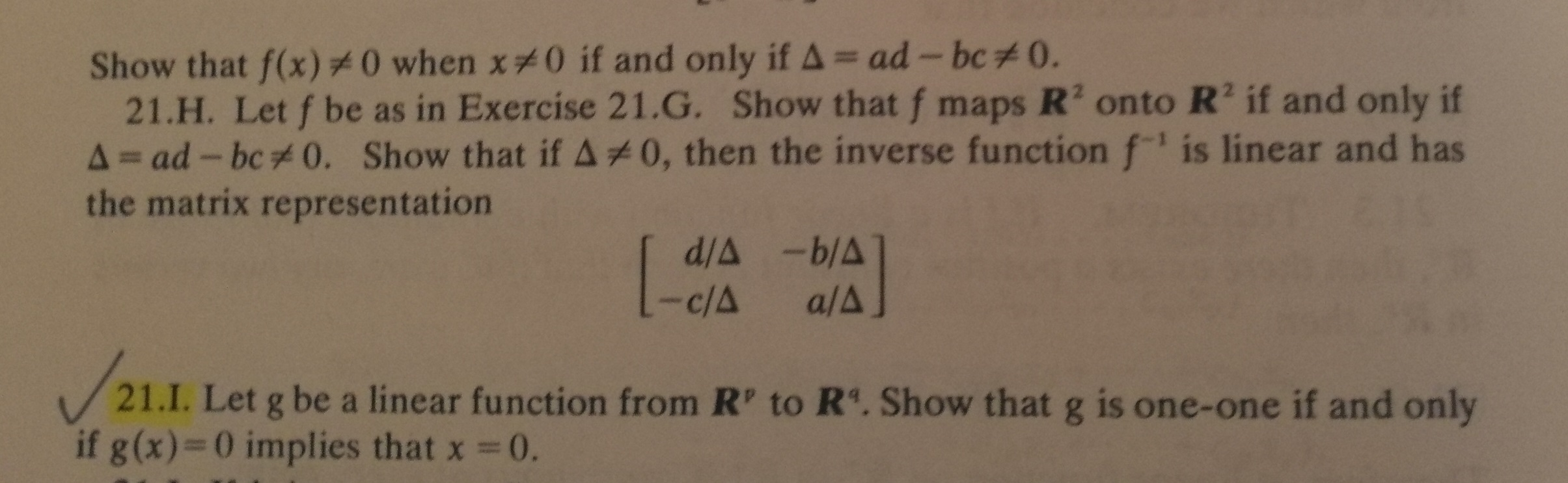 Solved Hello, I am looking for a solution of problem 21.I. | Chegg.com
