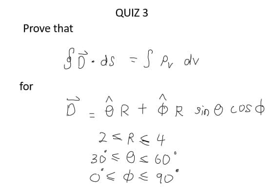 Quiz 3 Prove That O Ods S Pv Av For ŏ O Ar ė Rt Chegg Com