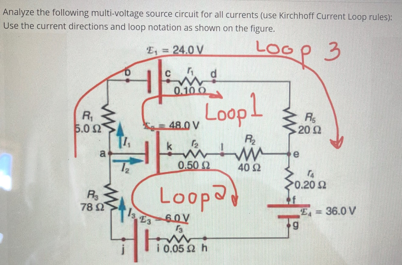 Solved Find the values of currents I1, I2, and I3. The | Chegg.com