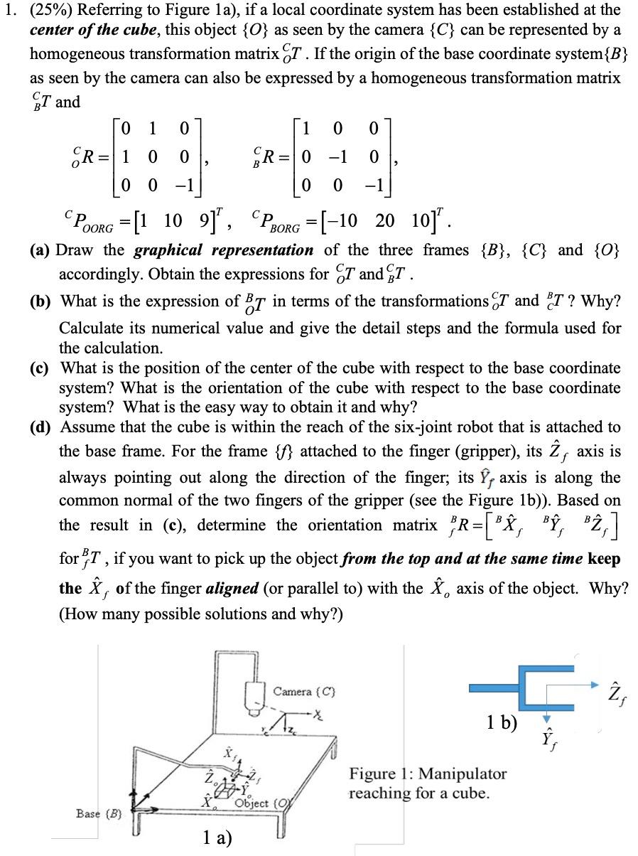 Solved BORG 1. (25%) Referring to Figure 1a), if a local | Chegg.com