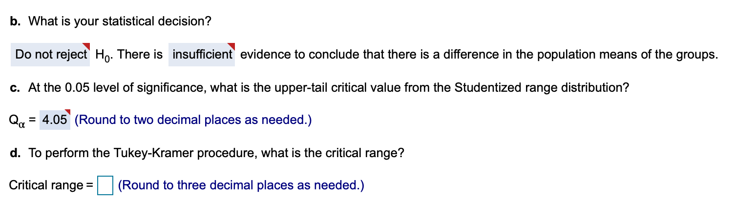 Solved The ANOVA summary table for an experiment with four | Chegg.com