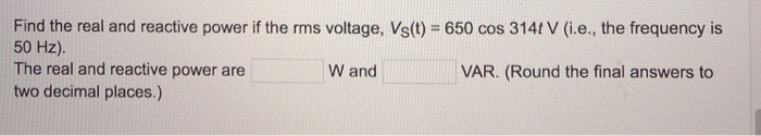 Solved For The Circuit Shown In The Given Figure, Assume | Chegg.com