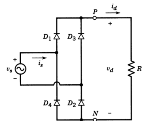 Solved In the single phase diode rectifier with a constant | Chegg.com