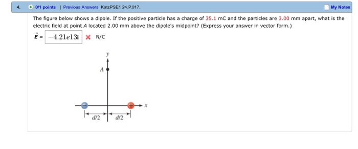 Solved 4.0/1 points I Previous Answers KatzPSE1 24.P.017 My