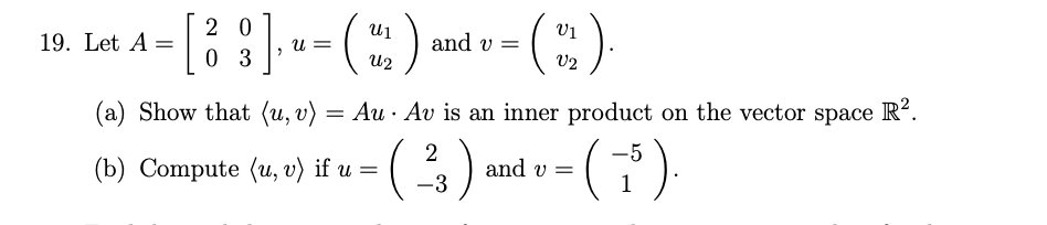 Solved 24. Let A= 1 2 -1 2 3 5 0 4 1 1 2 0 (a) Find bases | Chegg.com