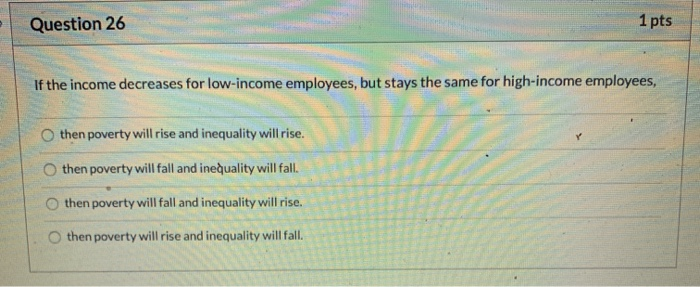 solved choicesdecrease income Images High Quality... Solved 1 pts Question 26 If the income decreases for | Chegg.com