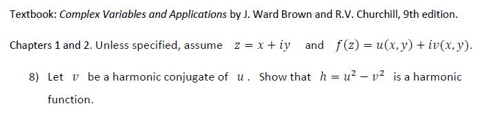 Solved Textbook: Complex Variables and Applications by J. | Chegg.com