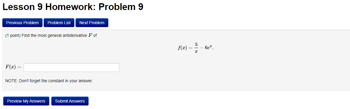 solve using each method lesson 9 homework