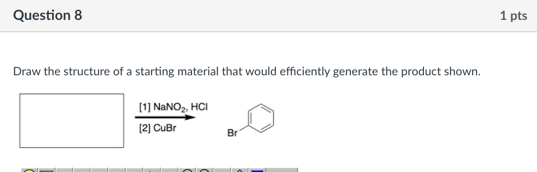 Solved Draw the structure of a starting material that would | Chegg.com