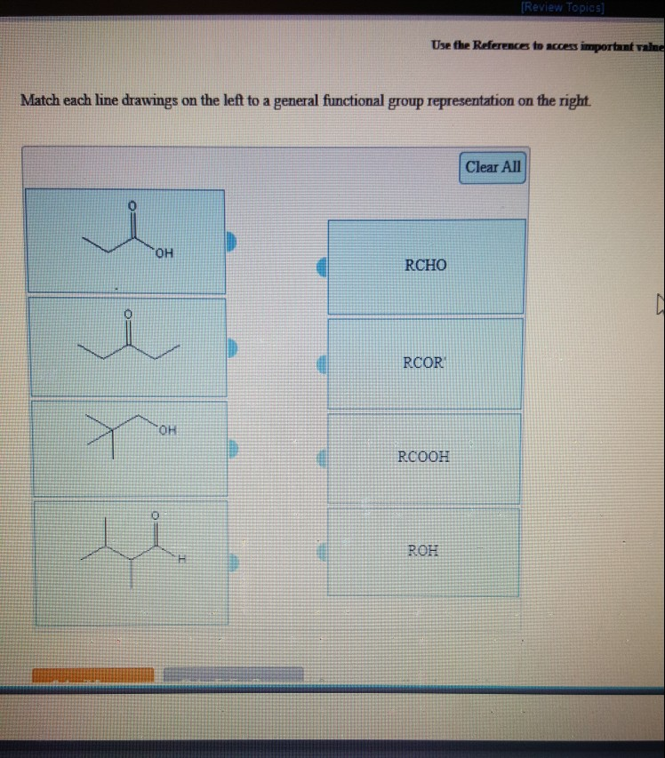 Solved Match each structural formula on the left to the | Chegg.com