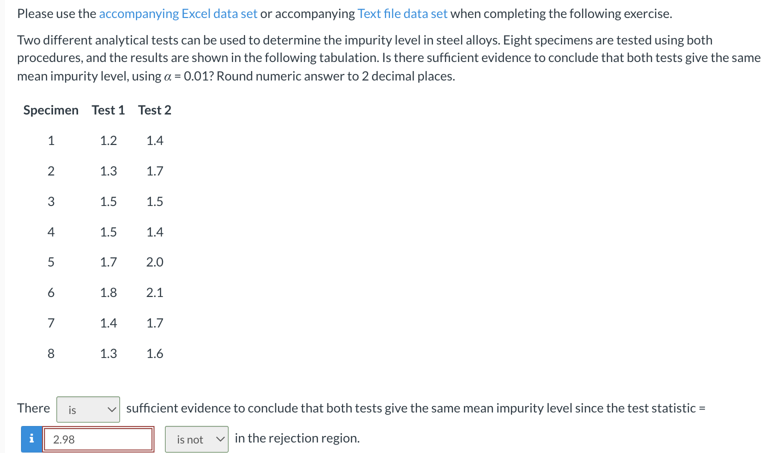 Solved Please use the accompanying Excel data set or | Chegg.com
