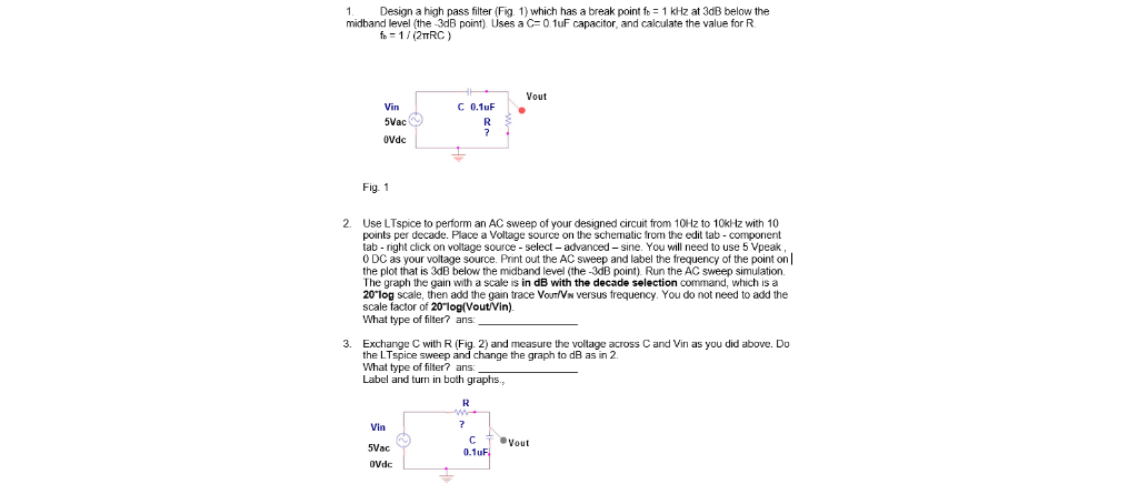 Solved I need help with this. I am unfamiliar with Ltspice | Chegg.com