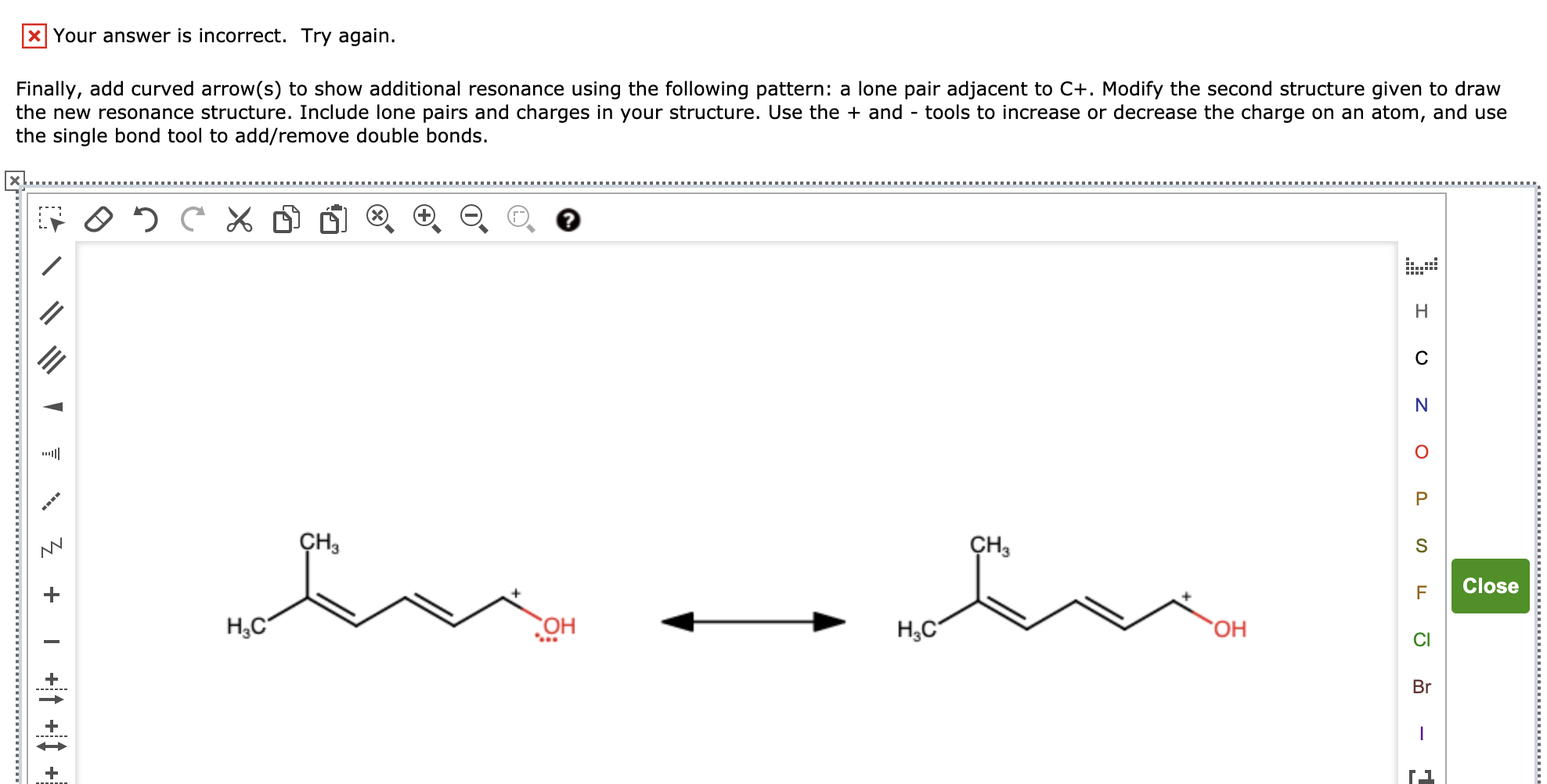 Solved * Your answer is incorrect. Try again. Finally, add | Chegg.com