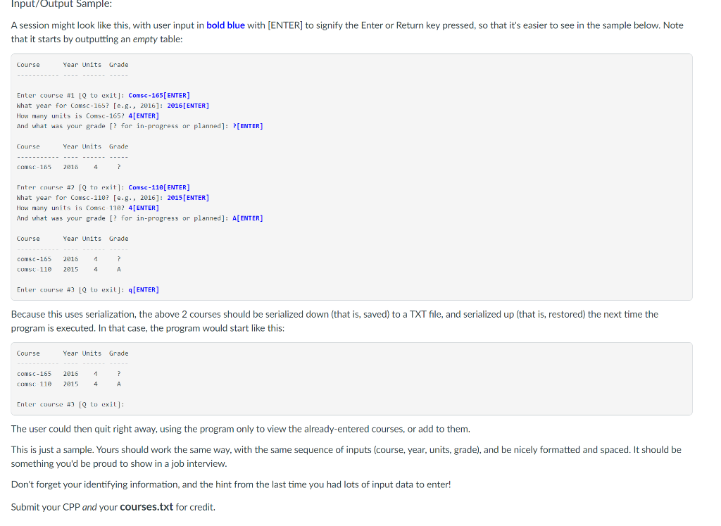 Solved Write a C++ console program that prompts a user to | Chegg.com
