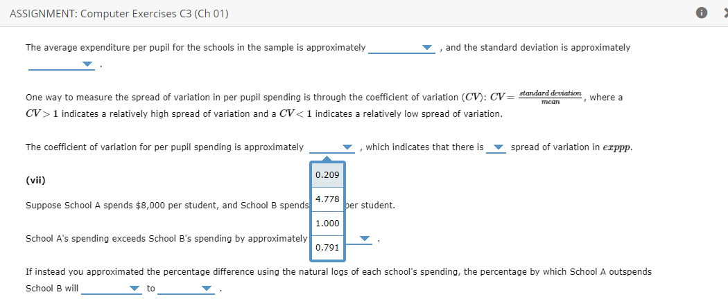 Solved For this exercise you will be using a variation of | Chegg.com