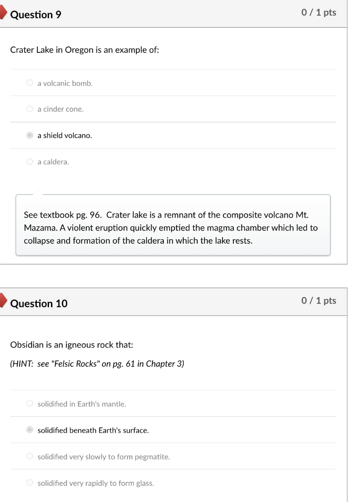 Solved Question 4 0 / 1 pts Magma is: the reason volcanoes | Chegg.com