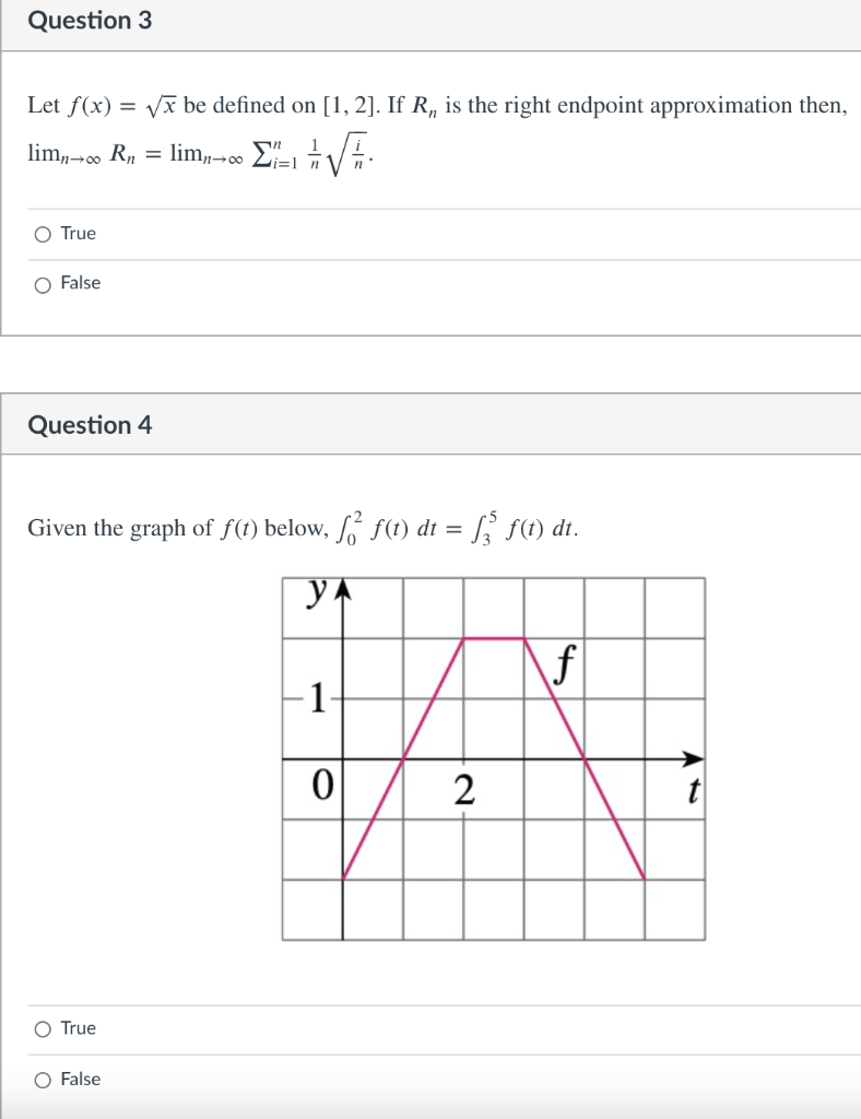 Solved Question 3 Let F X Vă Be Defined On 1 2 If R Chegg Com