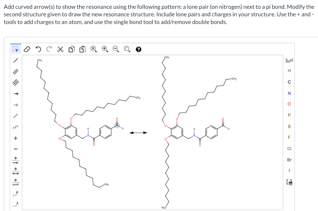 Solved Add Curved Arrows To Show The Resonance Using The 5831