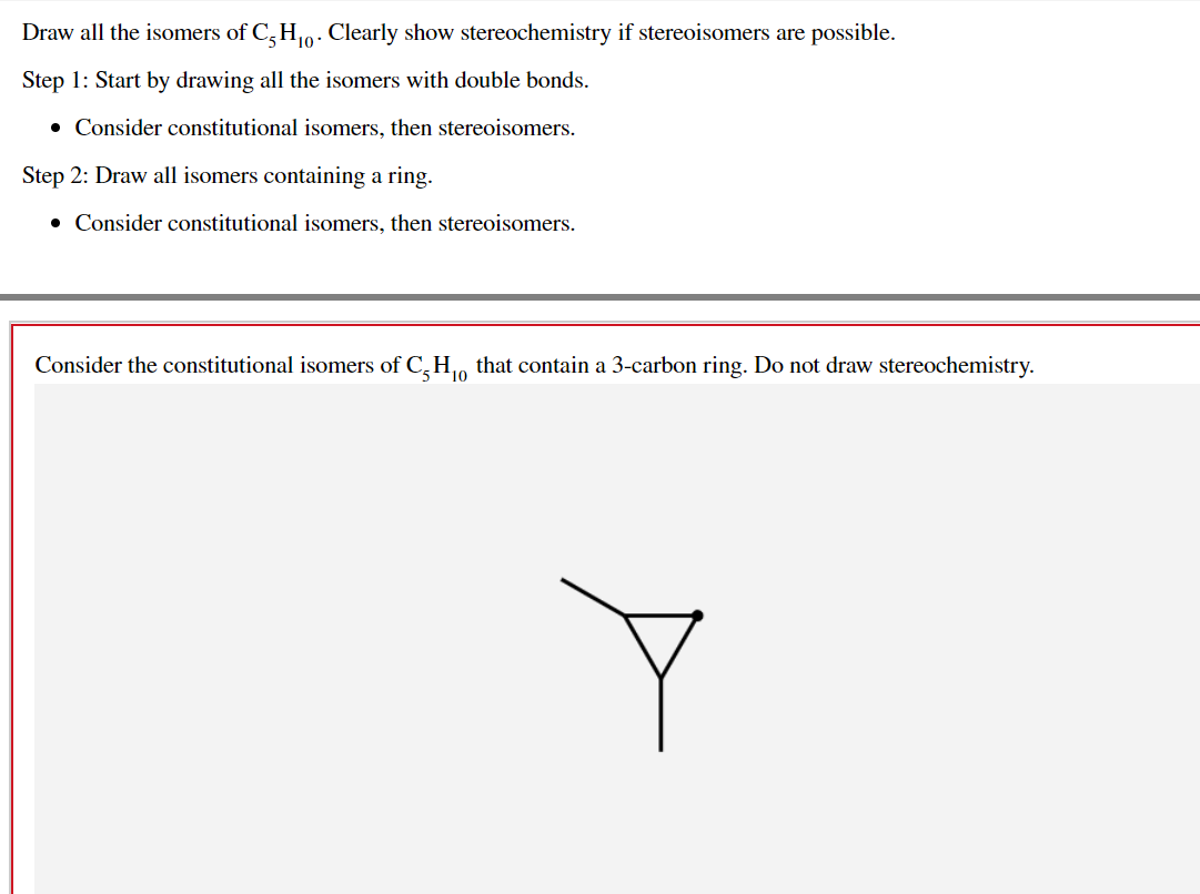 Solved Draw All The Isomers Of C-H10. Clearly Show | Chegg.com