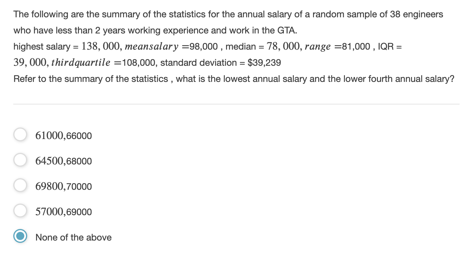 solved-the-following-are-the-summary-of-the-statistics-for-chegg