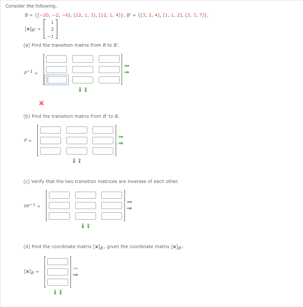 Solved Consider The Following. | Chegg.com