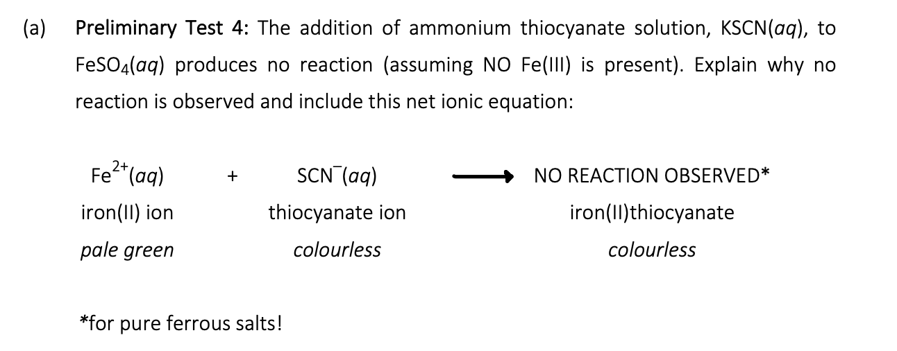 KSCN FeSO4: Phản ứng hóa học và ứng dụng trong thực tiễn