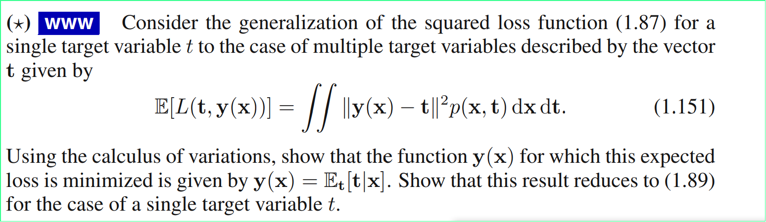 Solved (*) www Consider the generalization of the squared | Chegg.com