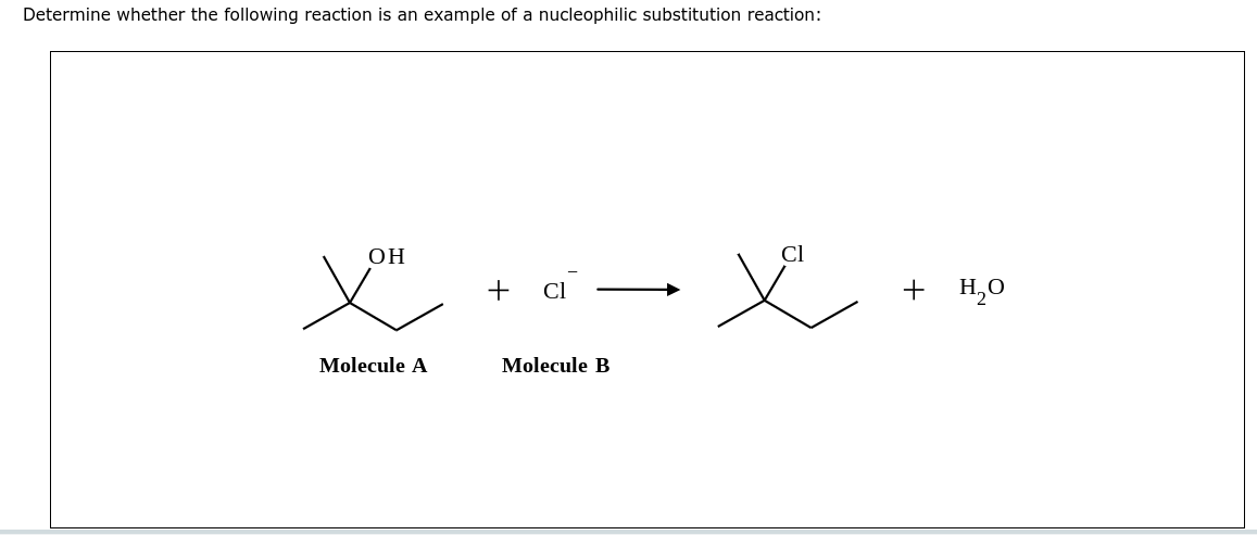 Solved Determine whether the following reaction is an | Chegg.com