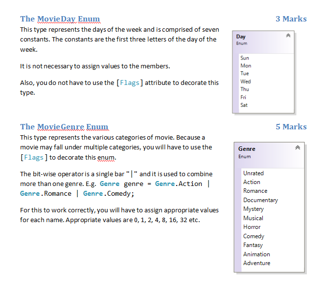 C# It Comprises Of Six User Defined Types: Four | Chegg.Com