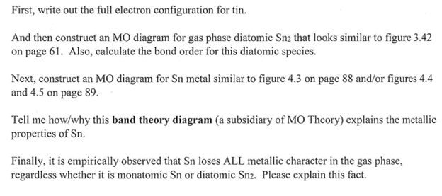 Solved First, write out the full electron configuration for | Chegg.com