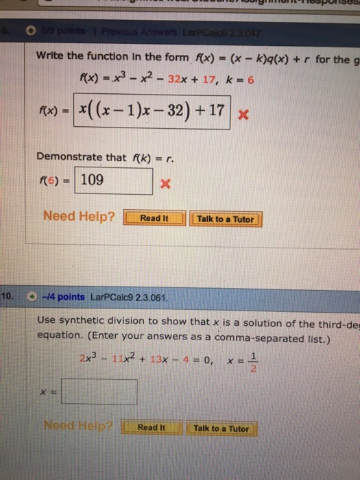 Solved Write The Function In The Form Fx X Kqx R 2332