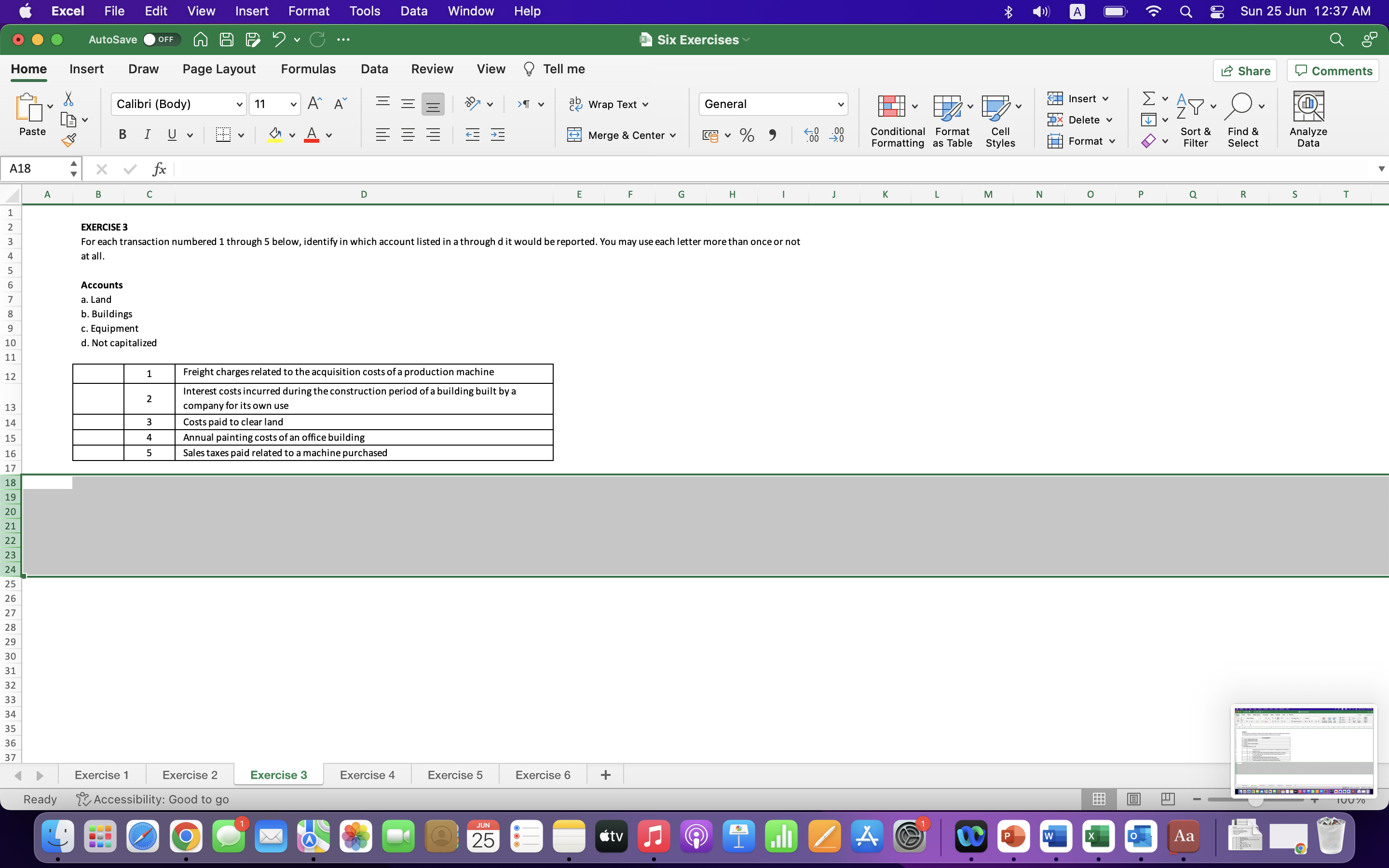 Solved EXERCISE 3 For each transaction numbered 1 through 5 | Chegg.com