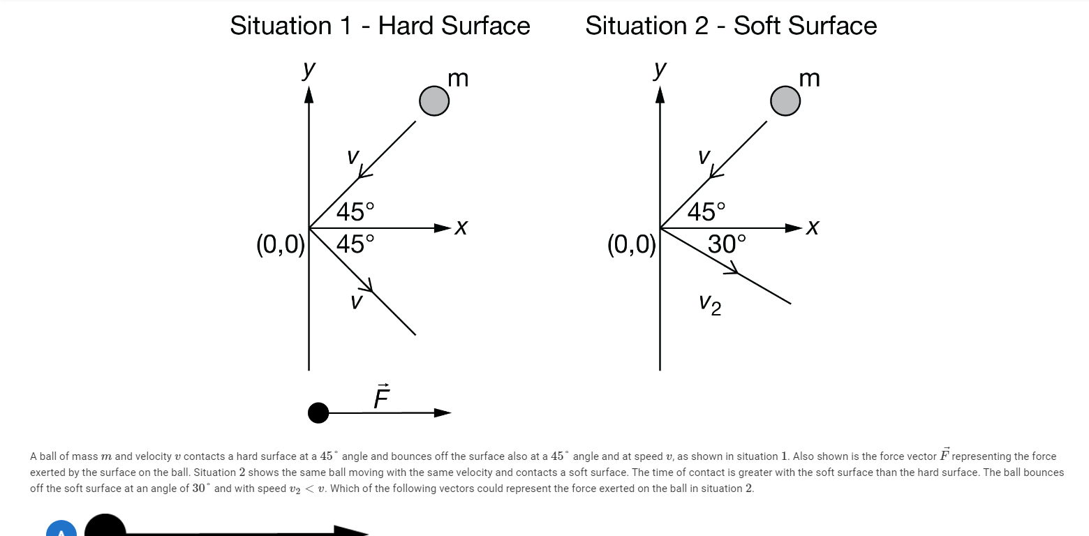 Solved Situation 1 Hard Surface Situation 2 Soft Surf Chegg Com