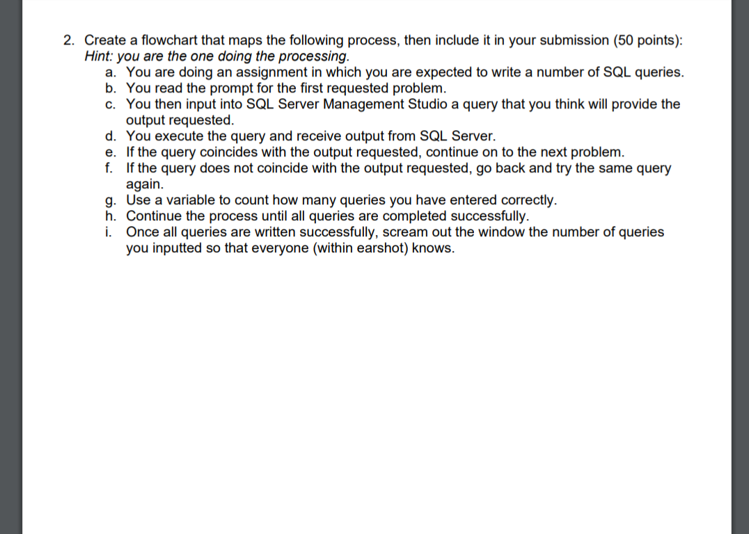 assignment in flowchart should use