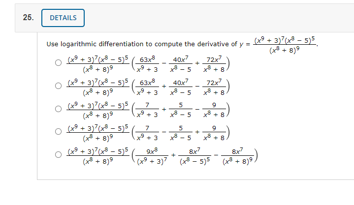 4 x - 8 3= -12 5