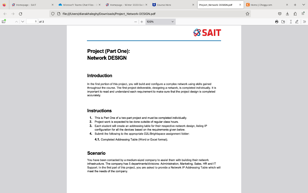 Introduction In the first portion of this project, | Chegg.com