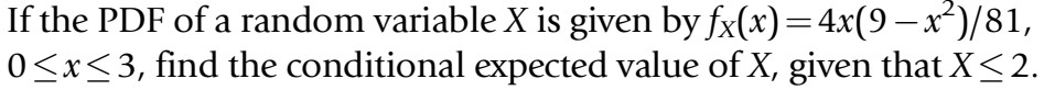 Solved If the PDF of a random variable X is given by | Chegg.com